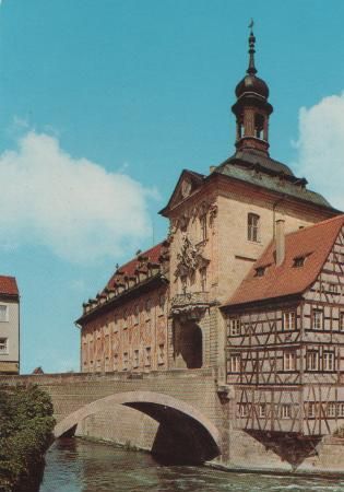 Bamberg - Das alte Rathaus - ca. 1985 Bamberg - Das alte Rathaus - ca. 1985