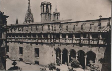 Spanien - Barcelona - Palacio de la Diputacion - ca. 1960 Spanien - Barcelona - Palacio de la Diputacion - ca. 1960