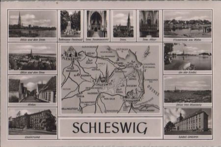 Schleswig - u.a. Regierung - 1960 Schleswig - u.a. Regierung - 1960
