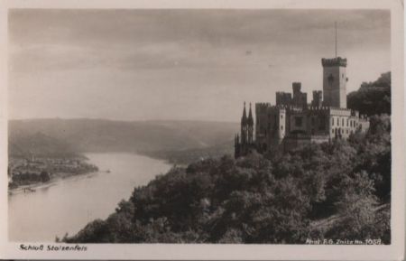 Koblenz, Schloß Stolzenfels - ca. 1950 Koblenz, Schloß Stolzenfels - ca. 1950