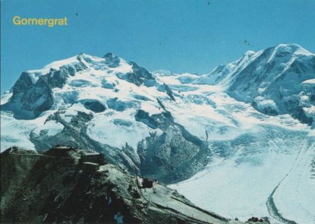 Schweiz - Zermatt - Gornergrat - ca. 1985 Schweiz - Zermatt - Gornergrat - ca. 1985