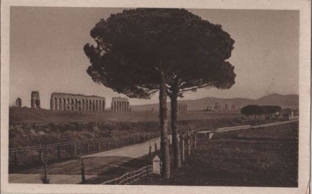 Italien - Rom - Roma - Via Appia nuova - ca. 1950 Italien - Rom - Roma - Via Appia nuova - ca. 1950
