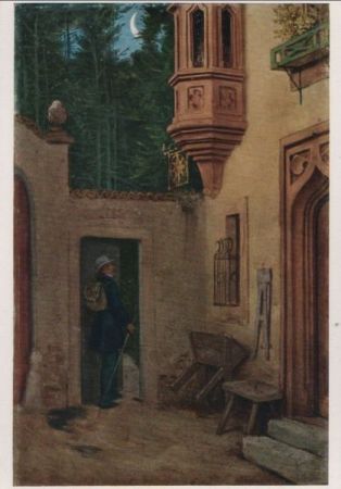 Staatliche Museen, Berlin - von Schwindt - Abschied - ca. 1980 Staatliche Museen, Berlin - von Schwindt - Abschied - ca. 1980