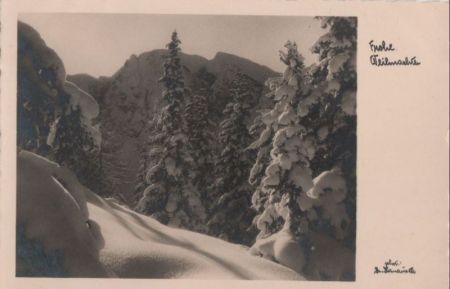 Frohe Weihnachten - Winterlandschaft Frohe Weihnachten - Winterlandschaft