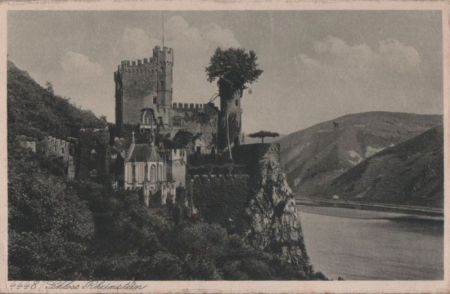 Trechtingshausen, Burg Rheinstein - ca. 1950 Trechtingshausen, Burg Rheinstein - ca. 1950
