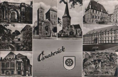 Osnabrück - u.a. Haarmannsbrunnen - 1961 Osnabrück - u.a. Haarmannsbrunnen - 1961