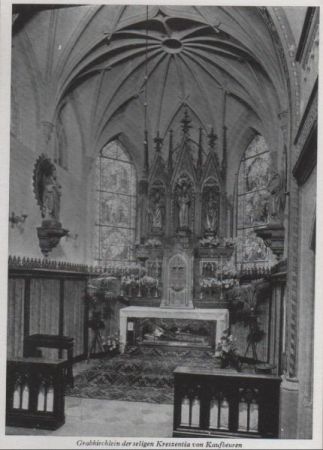 Kaufbeuren - Grabkirchlein der seligen Kreszentia - ca. 1955 Kaufbeuren - Grabkirchlein der seligen Kreszentia - ca. 1955