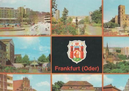 Frankfurt Oder u.a. Marienkirche - ca. 1985 Frankfurt Oder u.a. Marienkirche - ca. 1985