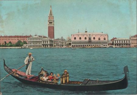 Italien - Venedig - Panorama del Bacino S. Marco - 1962 Italien - Venedig - Panorama del Bacino S. Marco - 1962