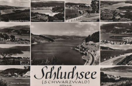 Schluchsee - mit 11 Bildern - ca. 1960 Schluchsee - mit 11 Bildern - ca. 1960