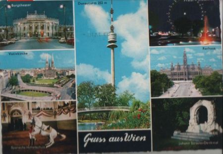 Österreich - Wien - u.a. Rathaus - 1971 Österreich - Wien - u.a. Rathaus - 1971