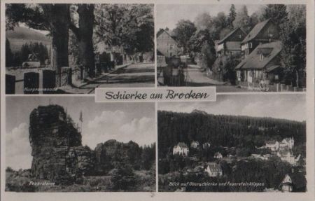 Schierke - u.a. Feuersteine - 1950 Schierke - u.a. Feuersteine - 1950
