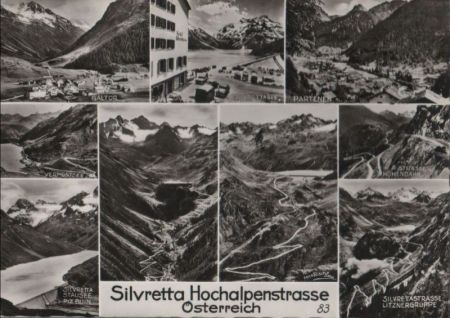 Österreich - Silvrettastraße - u.a. Litznergruppe - 1968 Österreich - Silvrettastraße - u.a. Litznergruppe - 1968