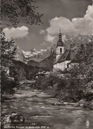 Ramsau - mit Reiteralpe - 1959 Ramsau - mit Reiteralpe - 1959