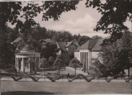 Bad Liebenstein - Brunnentempel, Theater - 1961 Bad Liebenstein - Brunnentempel, Theater - 1961