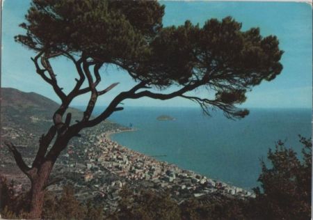 Italien - Alassio - Panorama da Ponente - 1969 Italien - Alassio - Panorama da Ponente - 1969