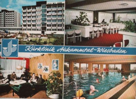 Wiesbaden - Kurklinik Auklammtal - ca. 1980 Wiesbaden - Kurklinik Auklammtal - ca. 1980