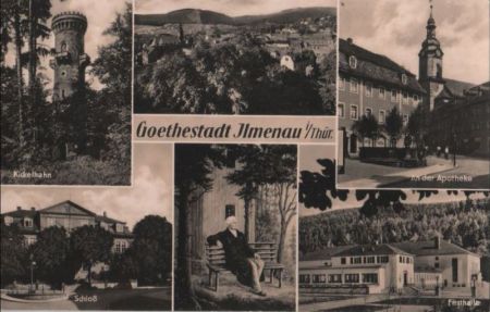 Ilmenau - u.a. Schloß - 1965 Ilmenau - u.a. Schloß - 1965