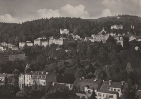 Tschechien - Marianske Lazne - Celkovy pohled - ca. 1965 Tschechien - Marianske Lazne - Celkovy pohled - ca. 1965