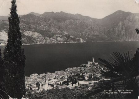 Italien - Malcesine - Panorama - 1959 Italien - Malcesine - Panorama - 1959
