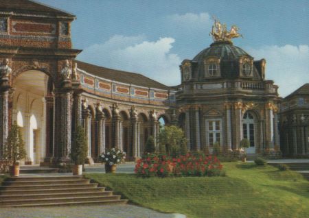 Bayreuth - Eremitage, Neues Schloss - ca. 1975 Bayreuth - Eremitage, Neues Schloss - ca. 1975