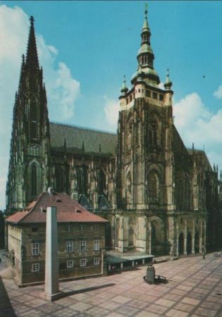 Tschechien - Prag - Praha - Chram sv. Vita - ca. 1990 Tschechien - Prag - Praha - Chram sv. Vita - ca. 1990