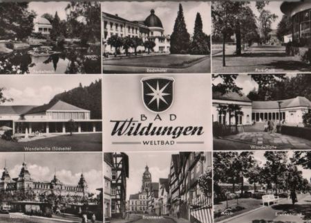 Bad Wildungen - u.a. Fackelteich - 1970 Bad Wildungen - u.a. Fackelteich - 1970