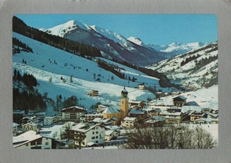 Österreich - Saalbach - mit Talschluß - 1983 Österreich - Saalbach - mit Talschluß - 1983