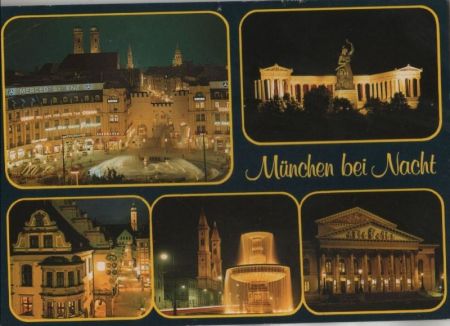 München - bei Nacht - 1994 München - bei Nacht - 1994