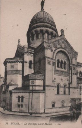 Frankreich - Tours - La Basilique Saint-Martin - 1918 Frankreich - Tours - La Basilique Saint-Martin - 1918