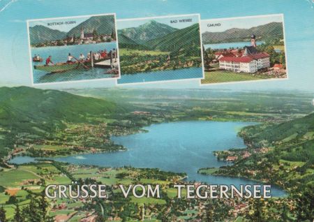 Tegernsee - u.a. Rottach-Egern - 1971 Tegernsee - u.a. Rottach-Egern - 1971