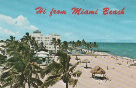 USA, Florida - Miami Beach - 1977 USA, Florida - Miami Beach - 1977