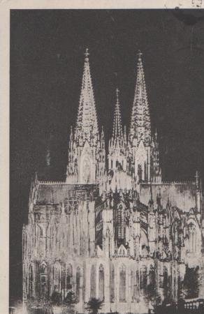 Köln - Dombeleuchtung - ca. 1935 Köln - Dombeleuchtung - ca. 1935