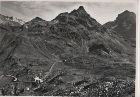 Schweiz - Julierpass - mit Piz Valletta - ca. 1965 Schweiz - Julierpass - mit Piz Valletta - ca. 1965