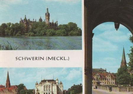 Schwerin u.a. Staatstheater - ca. 1975 Schwerin u.a. Staatstheater - ca. 1975