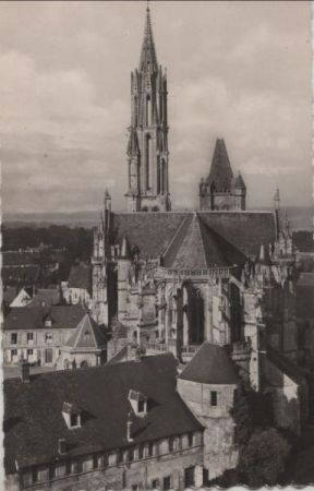 Frankreich - Senlis - Abside de la Cathedrale - ca. 1955 Frankreich - Senlis - Abside de la Cathedrale - ca. 1955