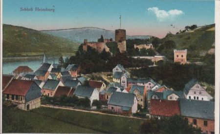 Niederheimbach, Heimburg, Hohneck - ca. 1920 Niederheimbach, Heimburg, Hohneck - ca. 1920