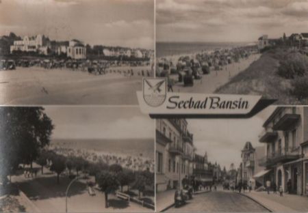 Heringsdorf-Bansin - 4 Teilbilder - 1970 Heringsdorf-Bansin - 4 Teilbilder - 1970