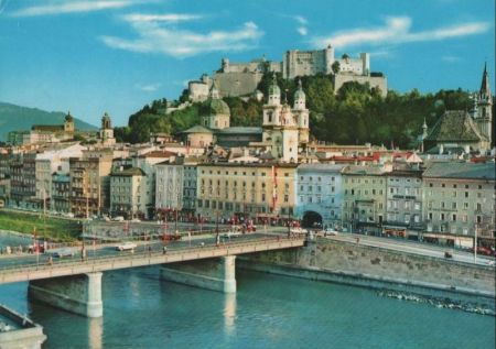 Österreich - Salzburg - Staatsbrücke - ca. 1990 Österreich - Salzburg - Staatsbrücke - ca. 1990