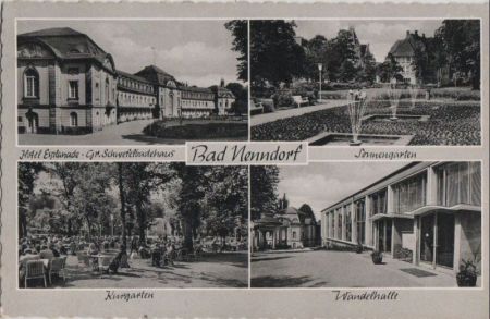 Bad Nenndorf - u.a. Sonnengarten - ca. 1960 Bad Nenndorf - u.a. Sonnengarten - ca. 1960