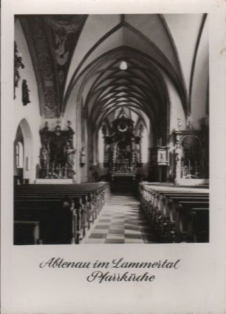 Österreich - Abtenau - Pfarrkirche - 1975 Österreich - Abtenau - Pfarrkirche - 1975