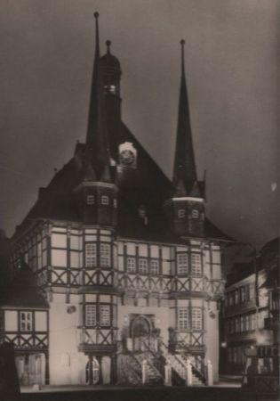 Wernigerode - Rathaus - 1967 Wernigerode - Rathaus - 1967