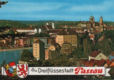 Passau - die Dreiflüssestadt - ca. 1990 Passau - die Dreiflüssestadt - ca. 1990