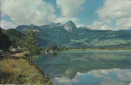 Schweiz - Sarnersee - mit Giswilerstock - 1963 Schweiz - Sarnersee - mit Giswilerstock - 1963