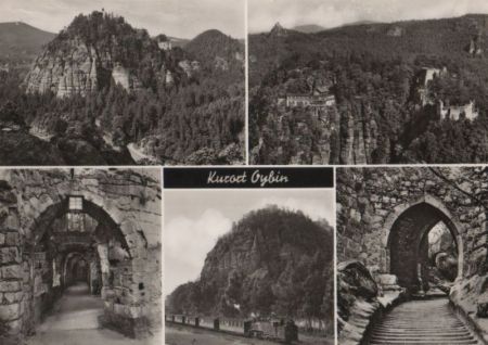 Kurort Oybin - u.a. Kreuzgang - 1972 Kurort Oybin - u.a. Kreuzgang - 1972