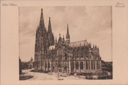 Köln - Dom, Südseite - ca. 1935 Köln - Dom, Südseite - ca. 1935