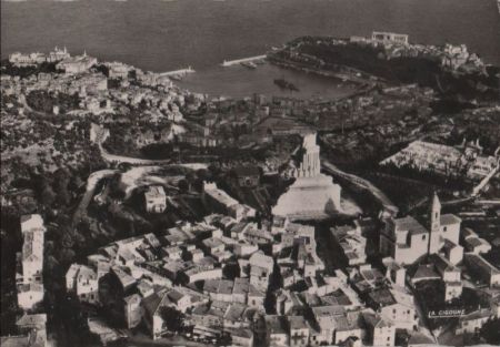 Monaco - Monaco - En avion sur la Principaute - ca. 1965 Monaco - Monaco - En avion sur la Principaute - ca. 1965