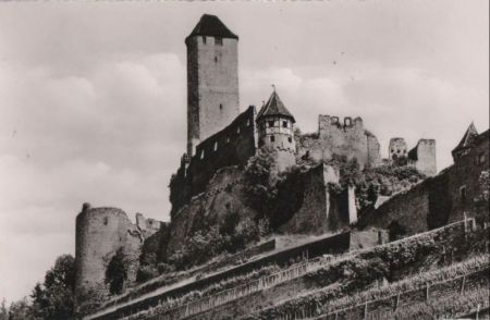 Neckarzimmern, Burg Hornberg - ca. 1960 Neckarzimmern, Burg Hornberg - ca. 1960