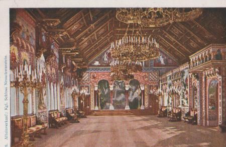Schwangau - Gruss von Neuschwanstein - Kgl. Schloss - ca. 1935 Schwangau - Gruss von Neuschwanstein - Kgl. Schloss - ca. 1935
