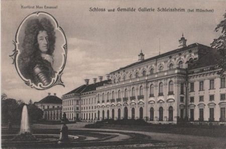 Oberschleißheim, Schloss Schleißheim - mit Gemälde-Gallerie - ca. 1935 Oberschleißheim, Schloss Schleißheim - mit Gemälde-Gallerie - ca. 1935